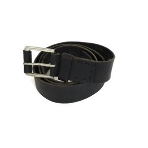 TIMBERLAND Mens Black Leather Belt Size 40